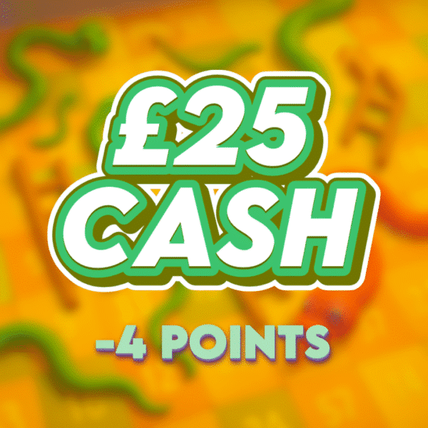 4ft Snake | £25.00 Cash | -4 Points