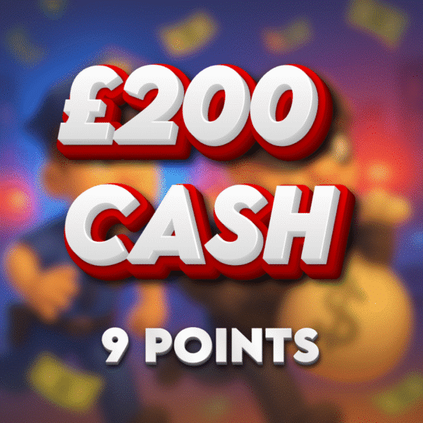 Deputy Chief | £200 Cash | 9 Points