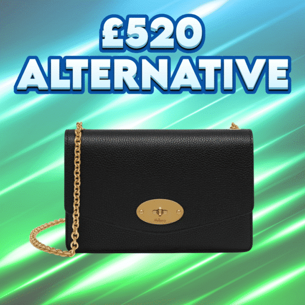 Mulberry Small Darley Clutch Bag (Black or Dune Classic Grain) OR £520