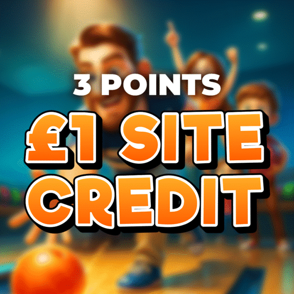 £1 Site Credit - 3 Pins - 3 Points