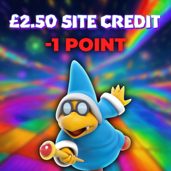 Kamak | £2.50 Site Credit | -1 Point