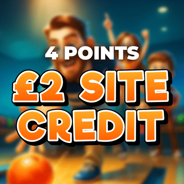 £2 Site Credit - 4 Pins - 4 Points