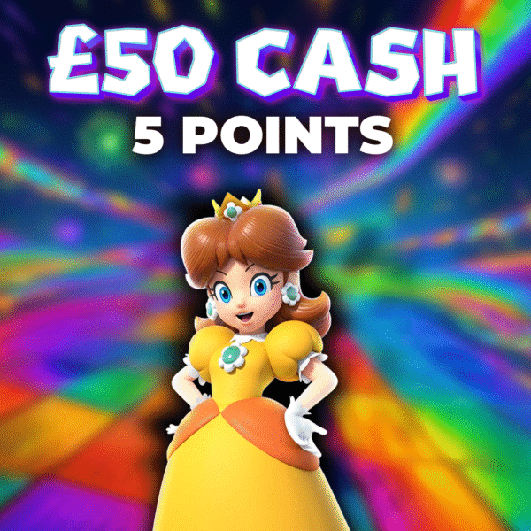 Daisy | £50.00 Cash | 5 Points