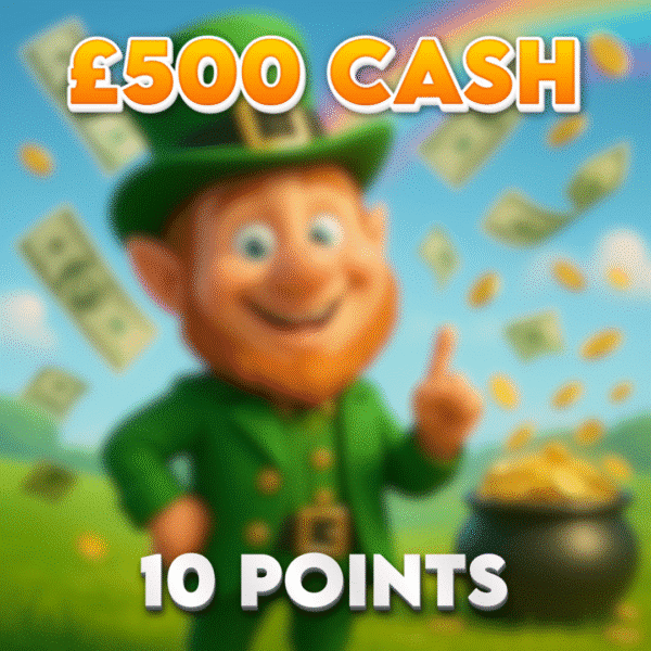 Pot of Fortune | £500 Cash | 10 Points