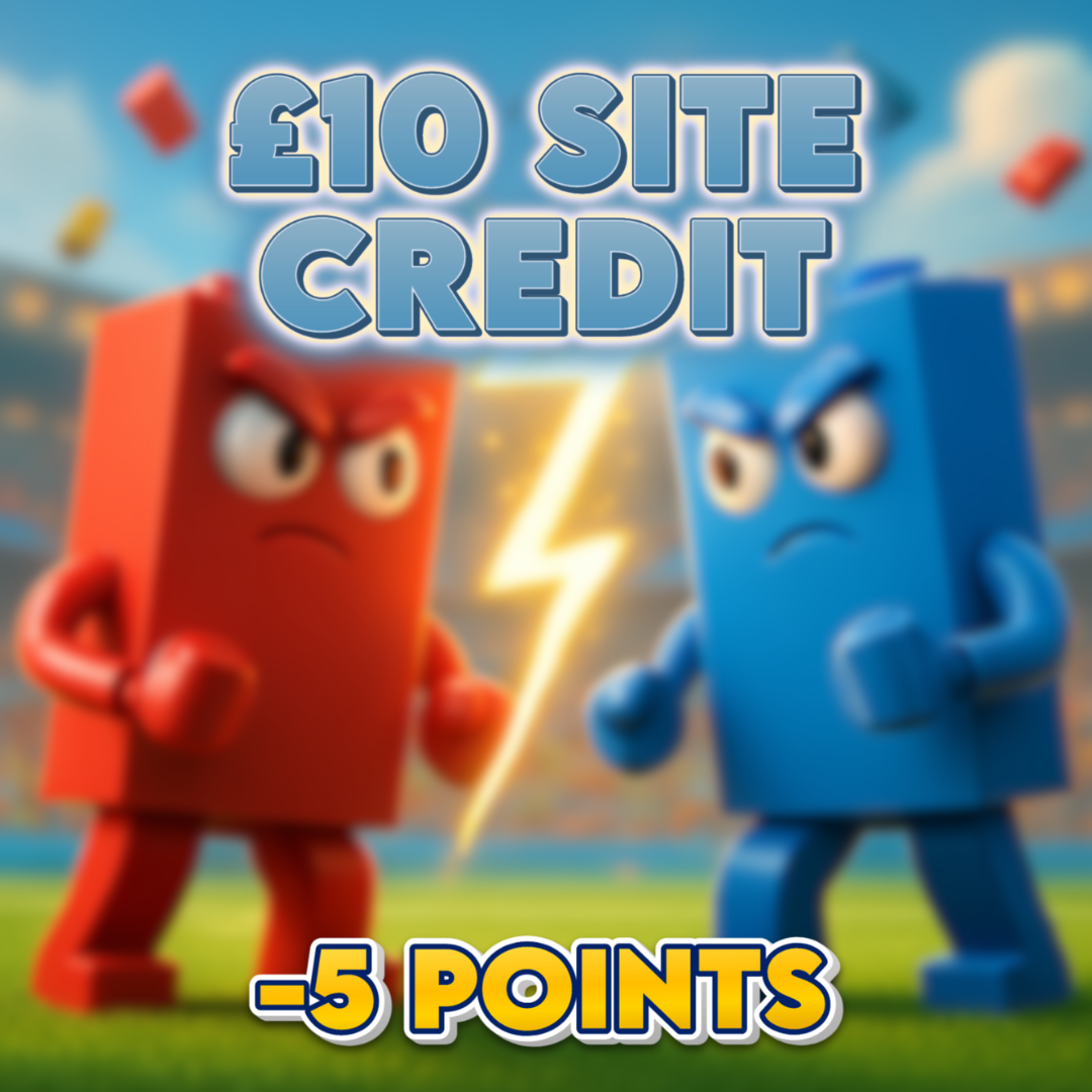 Red Brick | £10 Site Credit | -5 Points