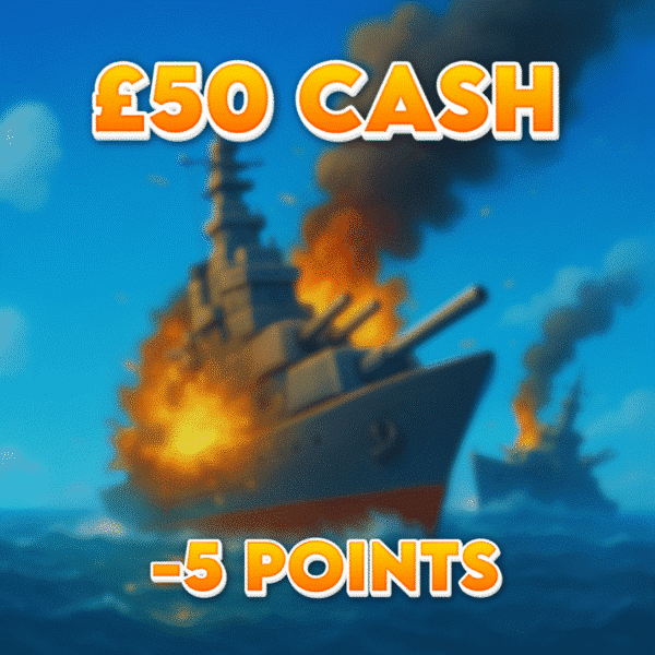 Patrol Boat | £50.00 Cash | -5 Points