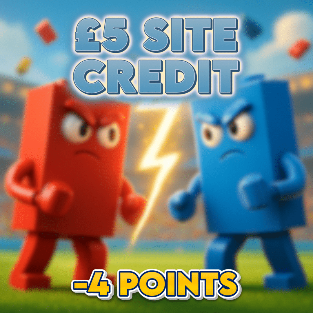 Red Brick | £5 Site Credit | -4 Points