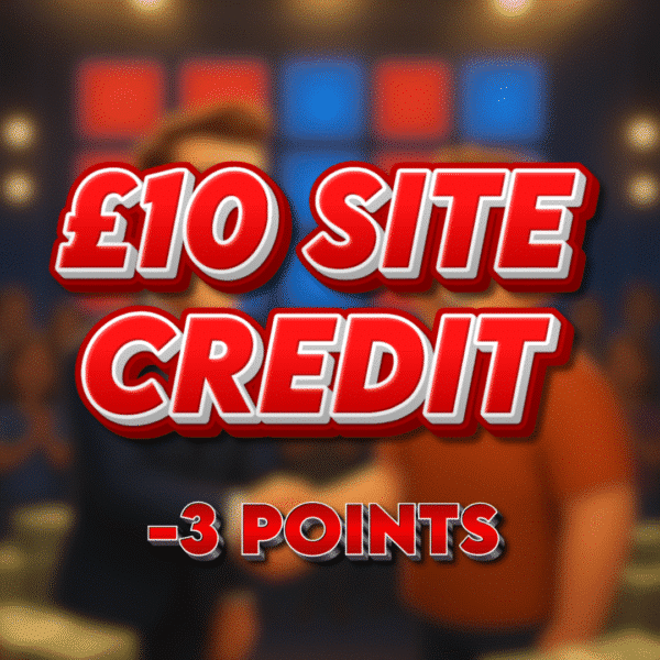 Blue Box | £10.00 Site Credit | -3 Points