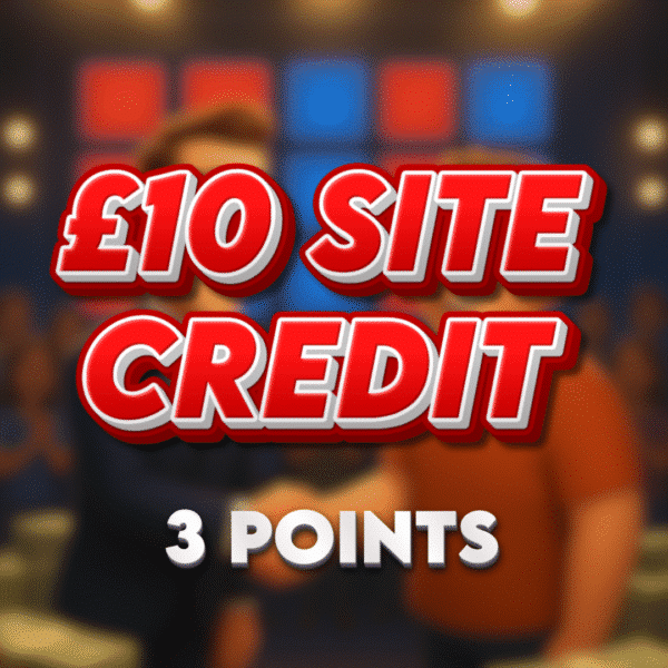 Red Box | £10.00 Site Credit | 3 Points