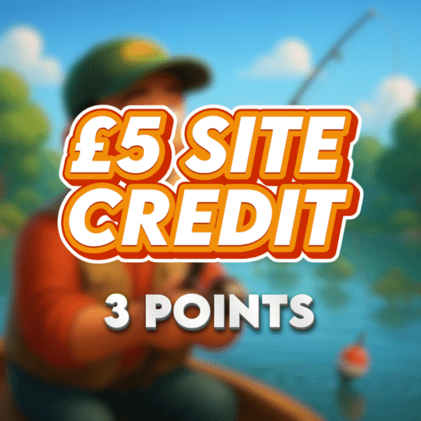 Stickleback | £5 Site Credit | 3 Points