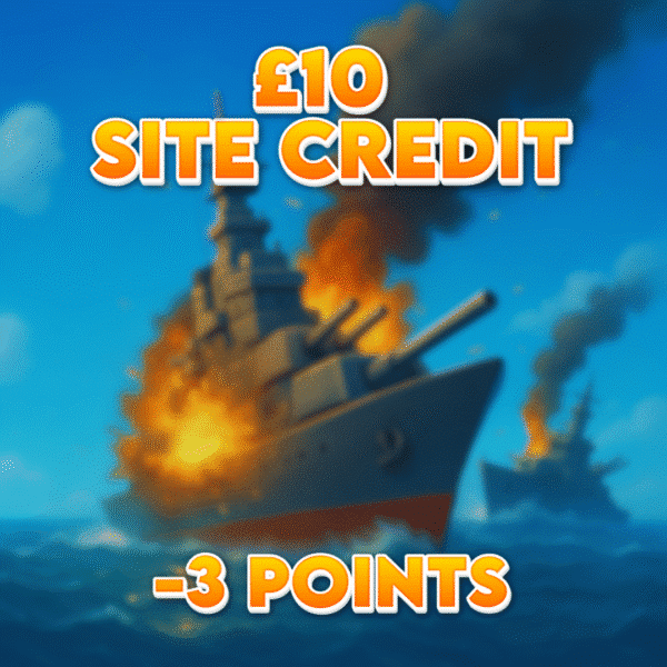 Sailt Boat | £10.00 Site Credit | -3 Points