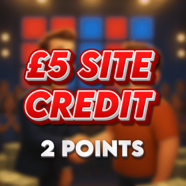 Red Box | £5.00 Site Credit | 2 Points