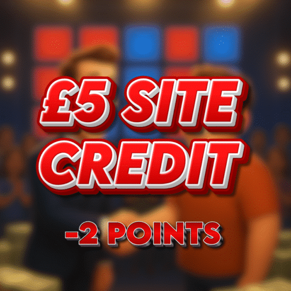 Blue Box | £5.00 Site Credit | -2 Points