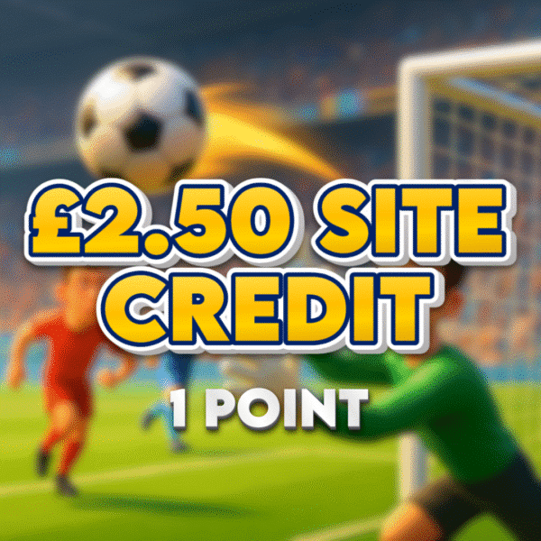 Relegated | £2.50 Site Credit | 1 Point