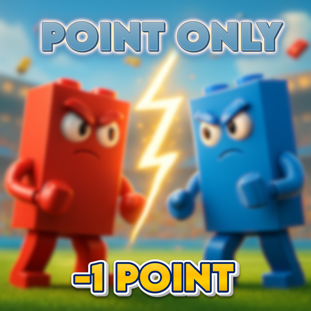 Red Brick | Point Only | -1 Point