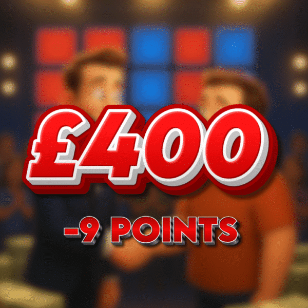 Blue Box | £400.00 Cash | -9 Points