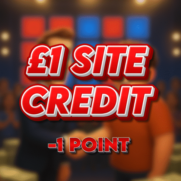 Blue Box | £1.00 Site Credit | -1 Point