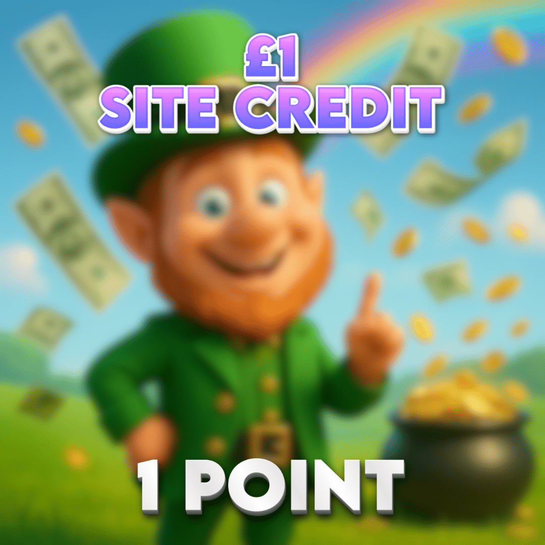 Pot of Coins | £1 Site Credit | 1 Point