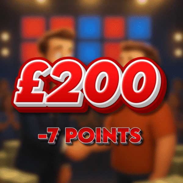 Blue Box | £200.00 Cash | -7 Points