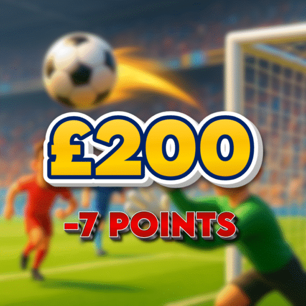 8th | £200.00 Cash | -7 Points