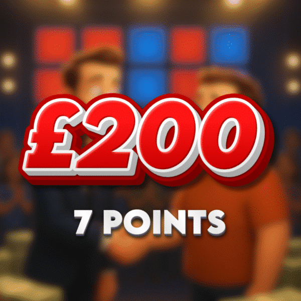 Red Box | £200.00 Cash | 7 Points
