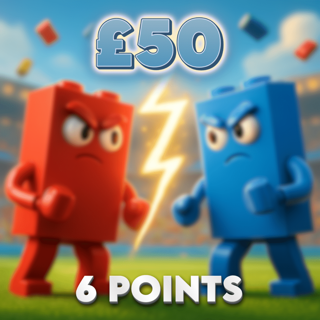 Blue Brick | £50 Cash | 6 Points