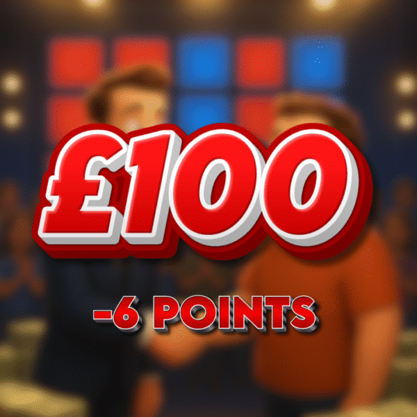 Blue Box | £100.00 Cash | -6 Points