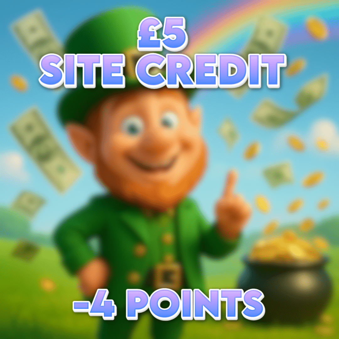 Hidden Treasure | £5 Site Credit | -4 Points