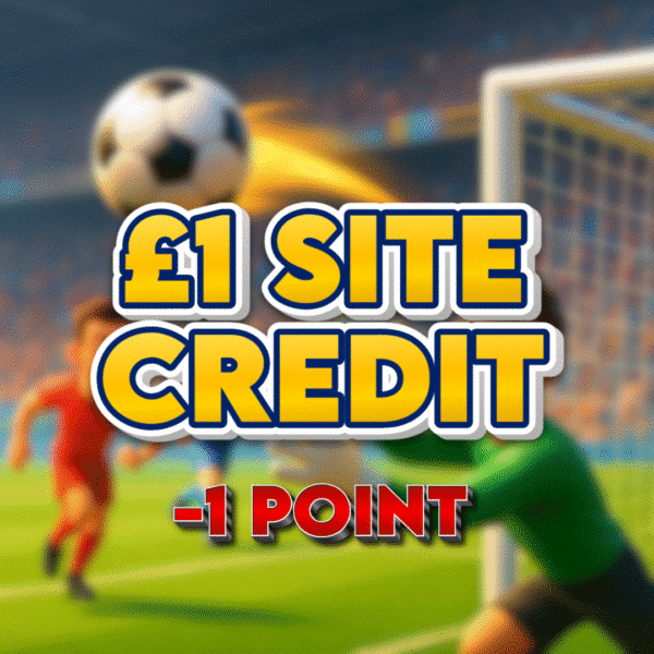 Knocked Out | £1.00 Site Credit | -1 Point