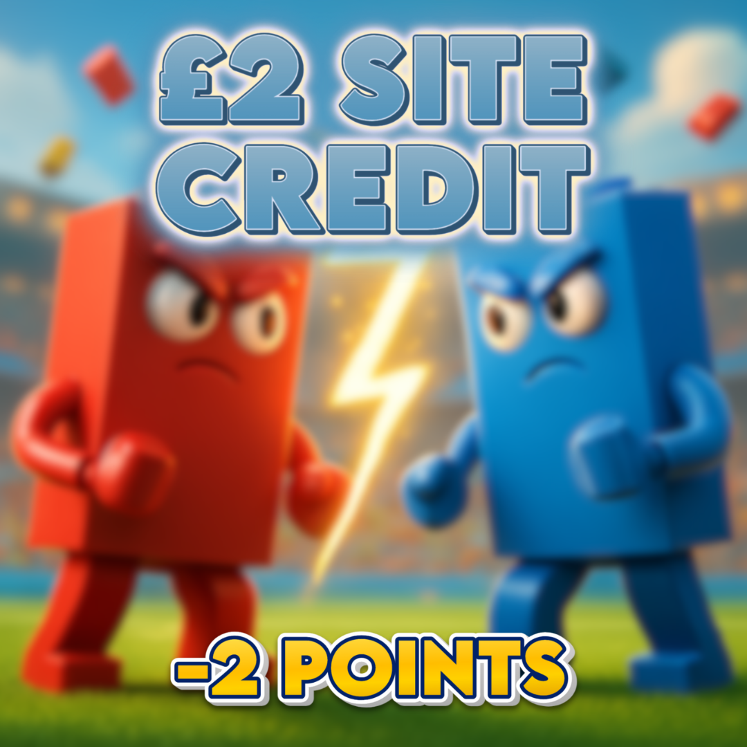 Red Brick | £2 Site Credit | -2 Points