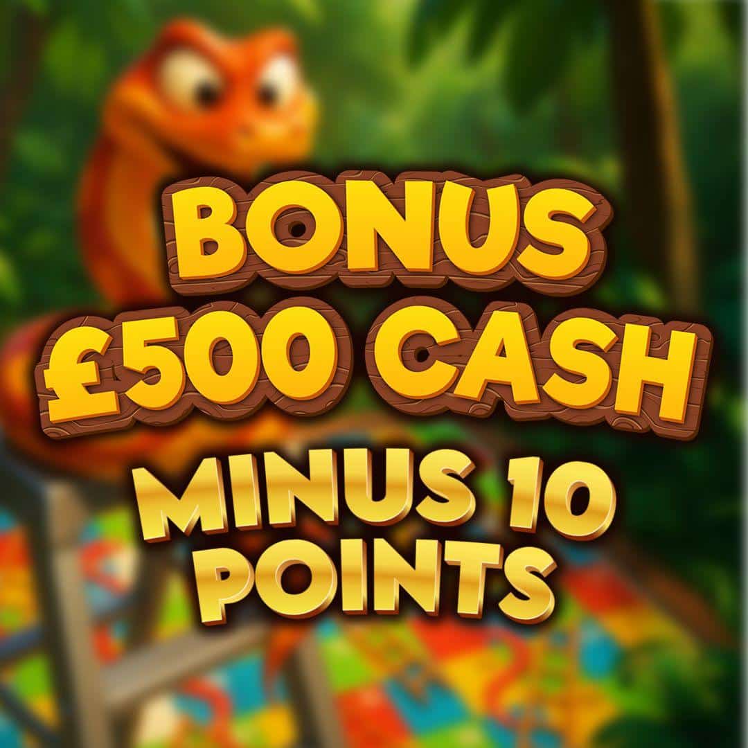 🚨 BONUS £500 CASH 🚨 (GONE @ 10PM) | -10 Points