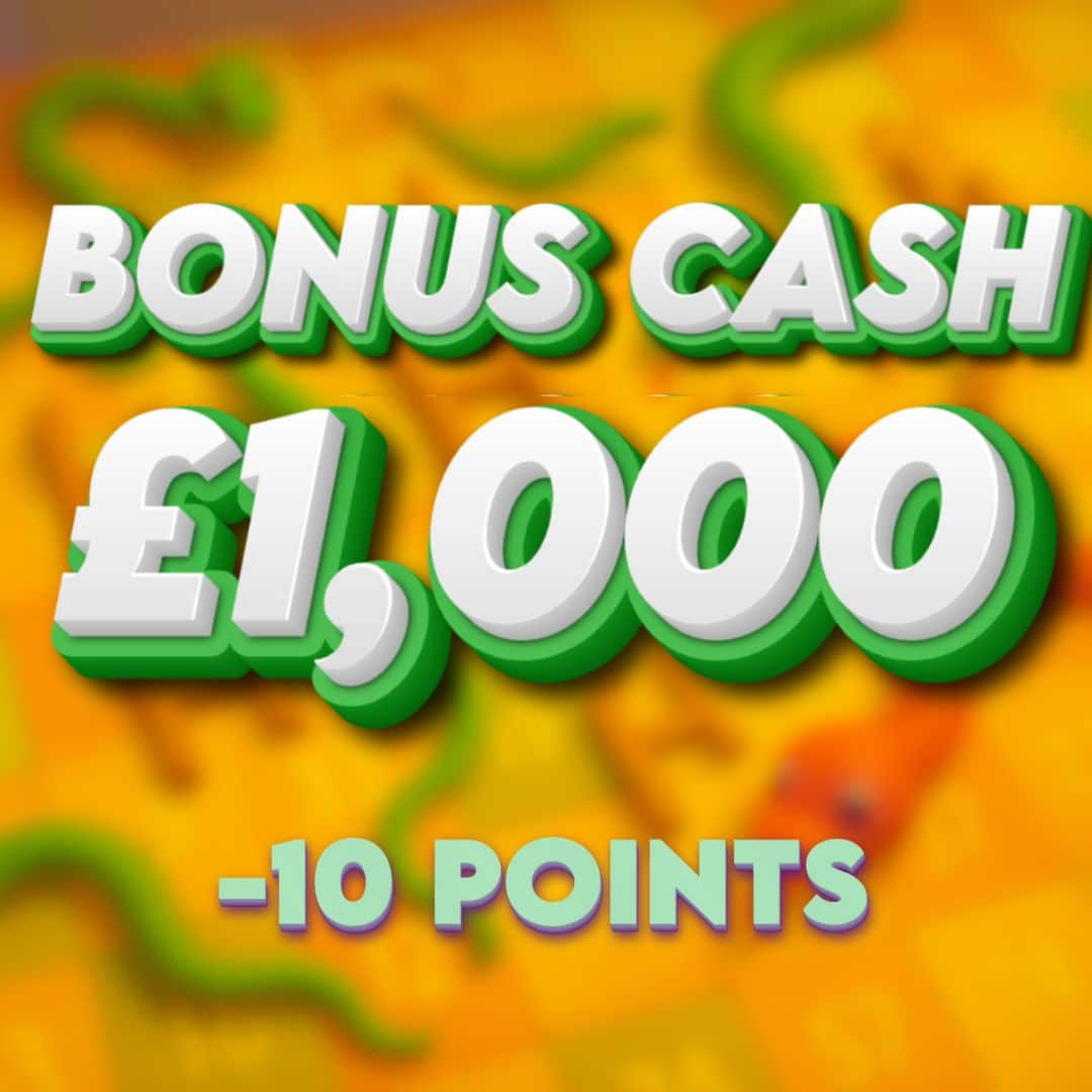 🚨 BONUS £1000 CASH 🚨 -10 Points