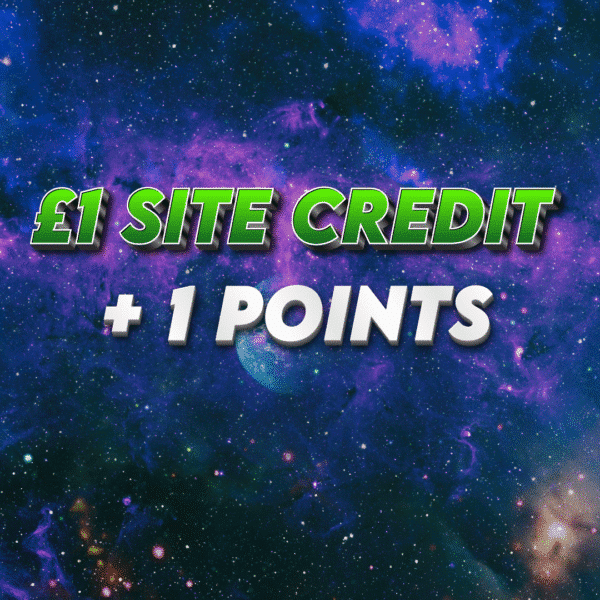 Pluto | £1.00 Site Credit | 1 Point