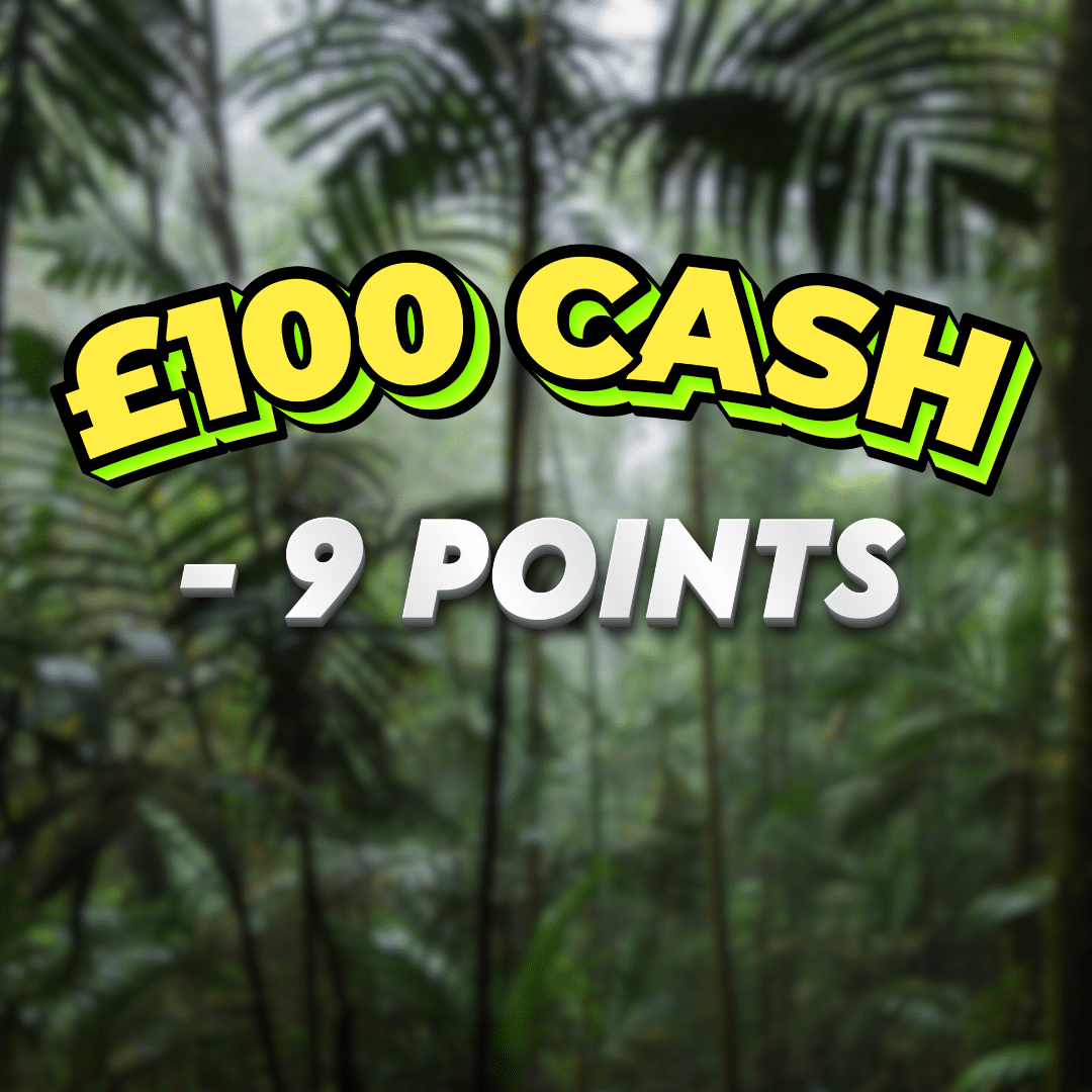 Fallen Tree | £100 Cash | -9 Points
