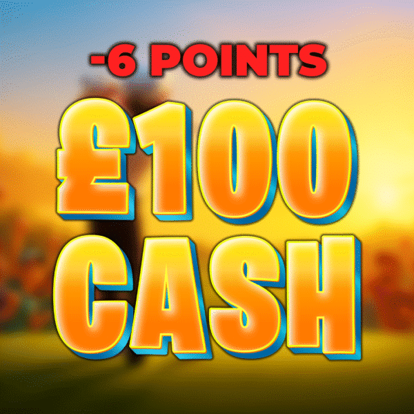 Water Hazard | £100.00 Cash | -6 Points