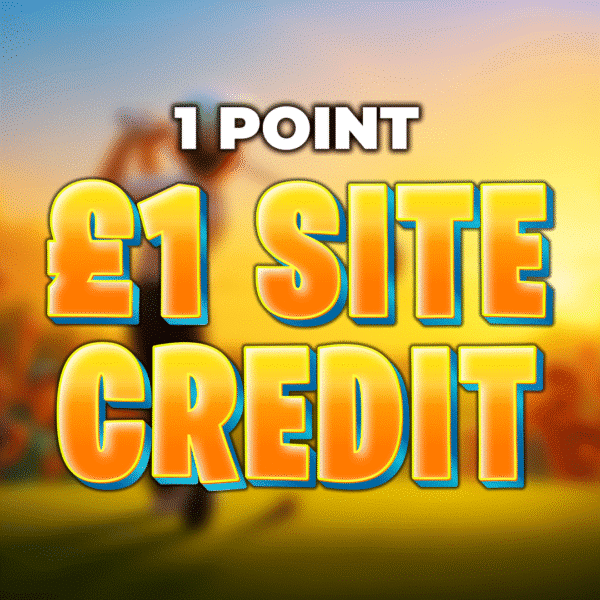 Trophy Lifted | £1.00 Site Credit | 1 Point