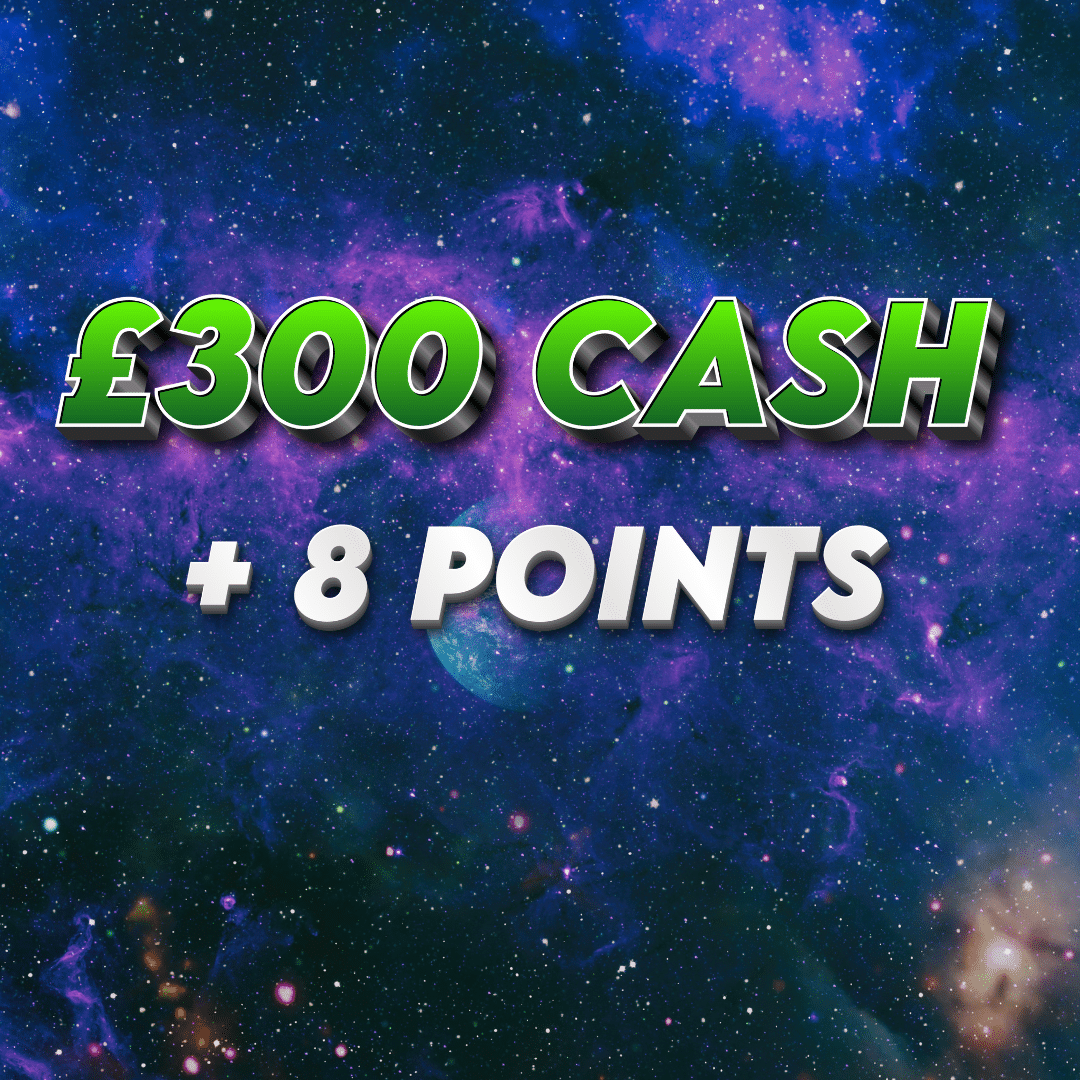 Jupiter | £300.00 Cash | 8 Points