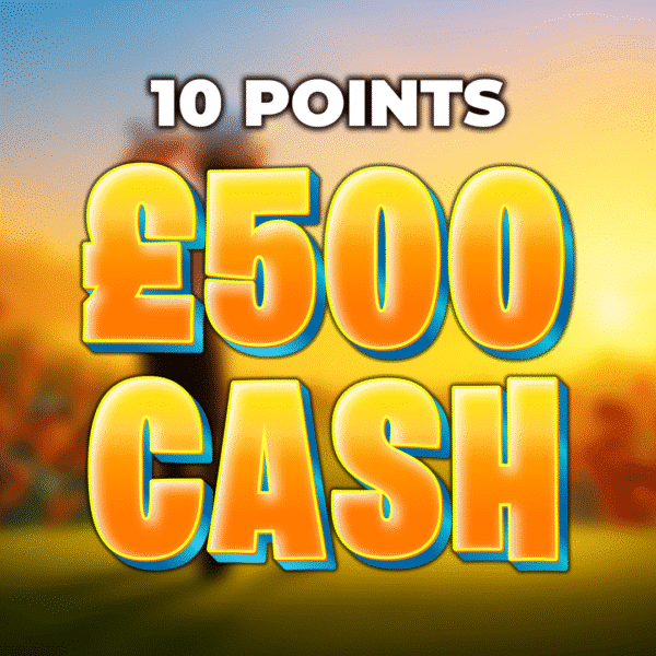 Hole in One | £500.00 Cash | 10 Points