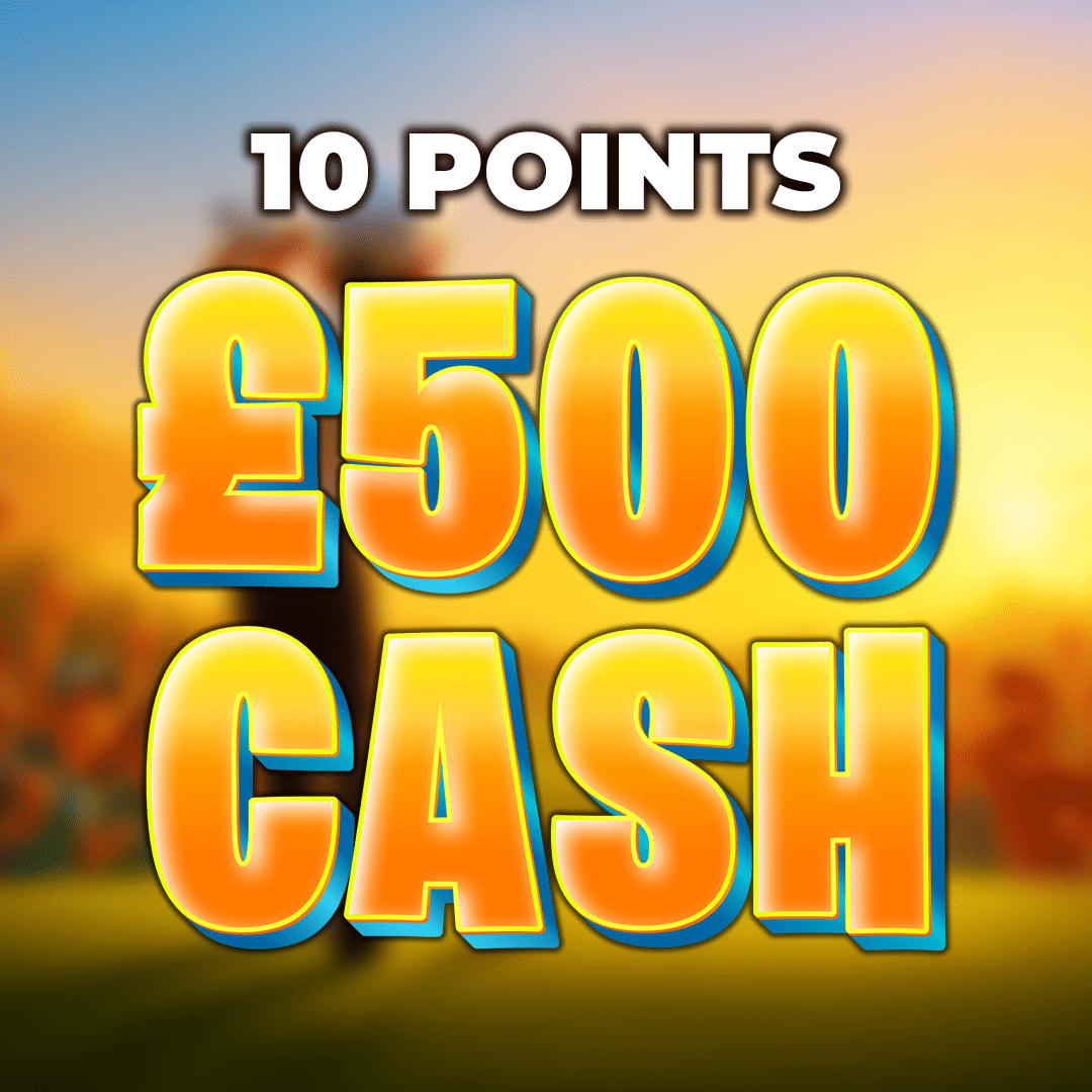 Hole in One | £500.00 Cash | 10 Points