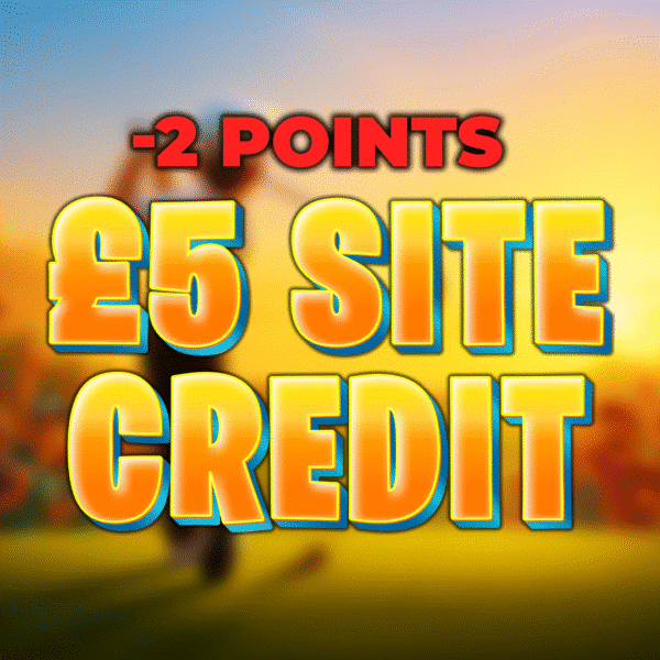 Missed Fairway | £5.00 Site Credit | -2 Points
