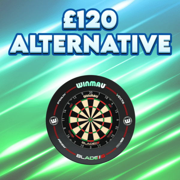 Winmau Blade 6 Triple Core + Winmau Pro Line Surround OR £120