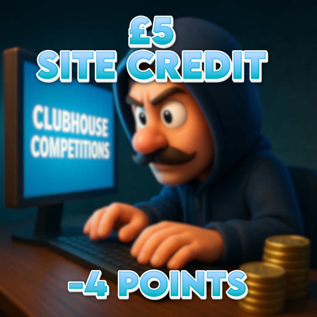 Jammer | £5 Site Credit | -4 Points