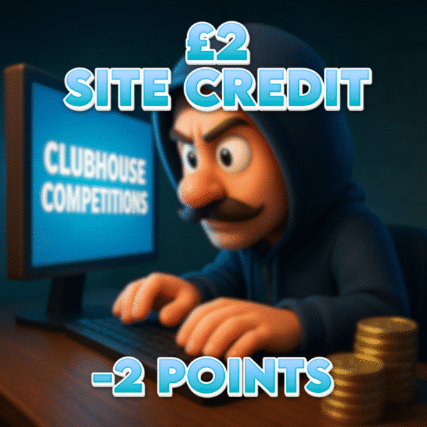 False Intel | £2 Site Credit | -2 Points