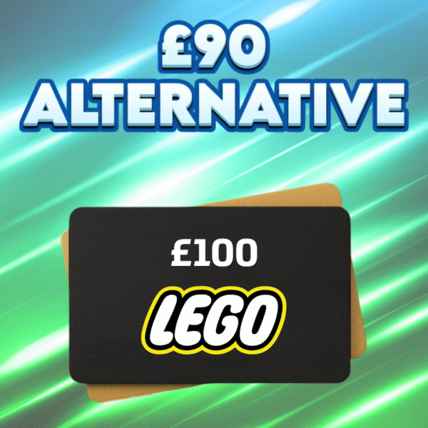 £100 Lego Gift Card OR £90