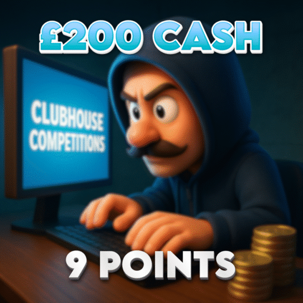 Spy Handler | £200 Cash | 9 Points