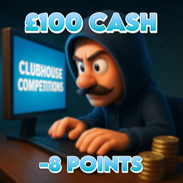 Field Agent | £100 Cash | -8 Points