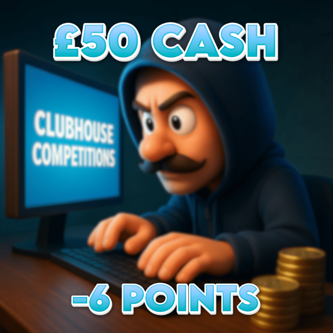 Cryptic Courier | £50 Cash | -6 Points