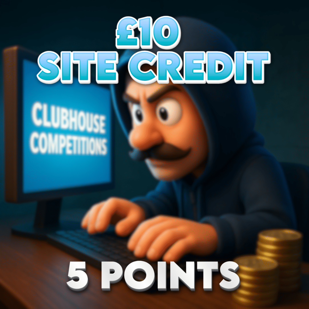 Hacker | £10 Site Credit | 5 Points