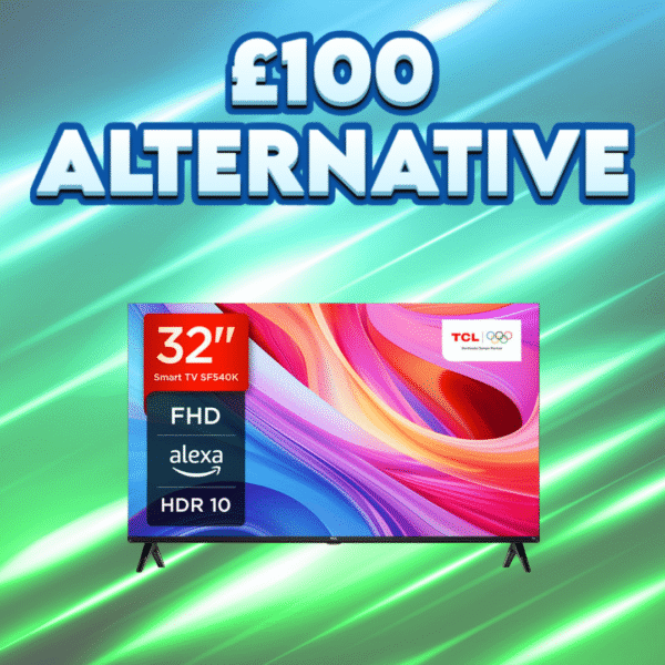 32 Inch TCL Smart TV OR £100