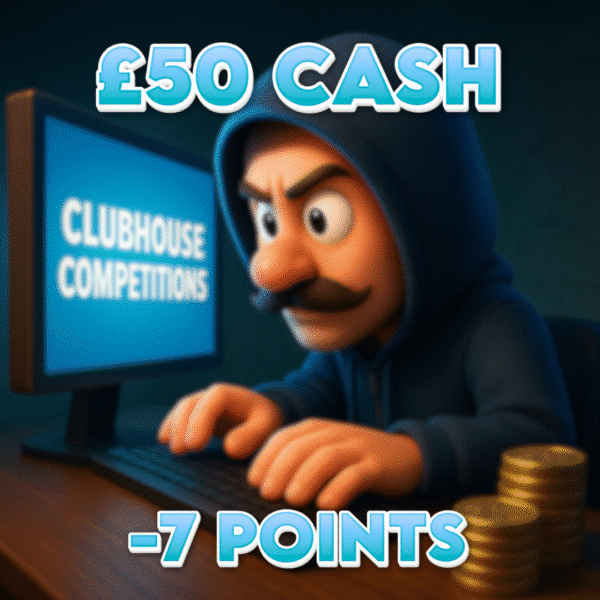Tech Saboteur | £50 Cash | -7 Points